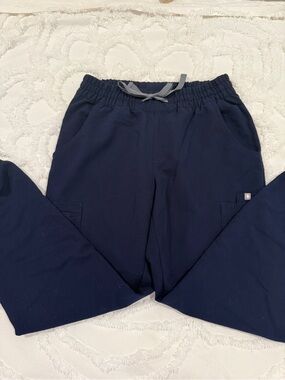 Figs Navy Drawstring Women's Joggers navy